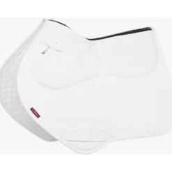 LeMieux Zadeldekje Prosorb Plain 2 Pocket CC Wit