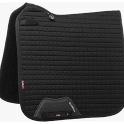 LeMieux Zadeldekje Prosport Plain Square D-Ring Dressuur Zwart