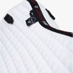 LeMieux Zadeldekje Prosport Plain Square D-Ring Dressuur Wit