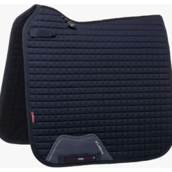 LeMieux Zadeldekje Prosport Plain Square D-Ring Dressuur Navy