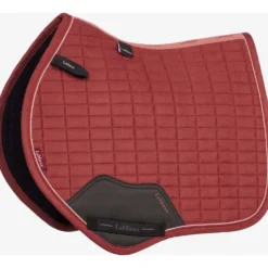 LeMieux Zadeldekje Suede Close Contact Square Springen Russet