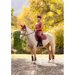LeMieux Zadeldekje Suede Square Veelzijdigheid Russet
