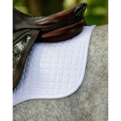 LeMieux Zadeldekje Suede Square Veelzijdigheid Wit