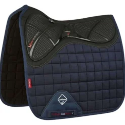 LeMieux Zadeldekje X-Grip Square Dressuur Navy
