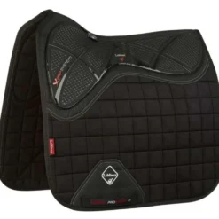 LeMieux Zadeldekje X-Grip Square Dressuur Zwart