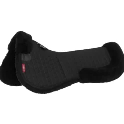 LeMieux Zadelonderlegger Merino Wol Zwart/Zwart