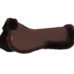 LeMieux Zadelonderlegger Merino Wol Bruin