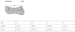 LeMieux Zadelonderlegger Pro-Sorb Plain Bruin