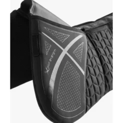 LeMieux Zadelonderlegger Prosorb 3 pocket Quilted Zwart