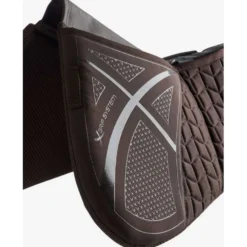 LeMieux Zadelonderlegger Prosorb 3 pocket Quilted Bruin