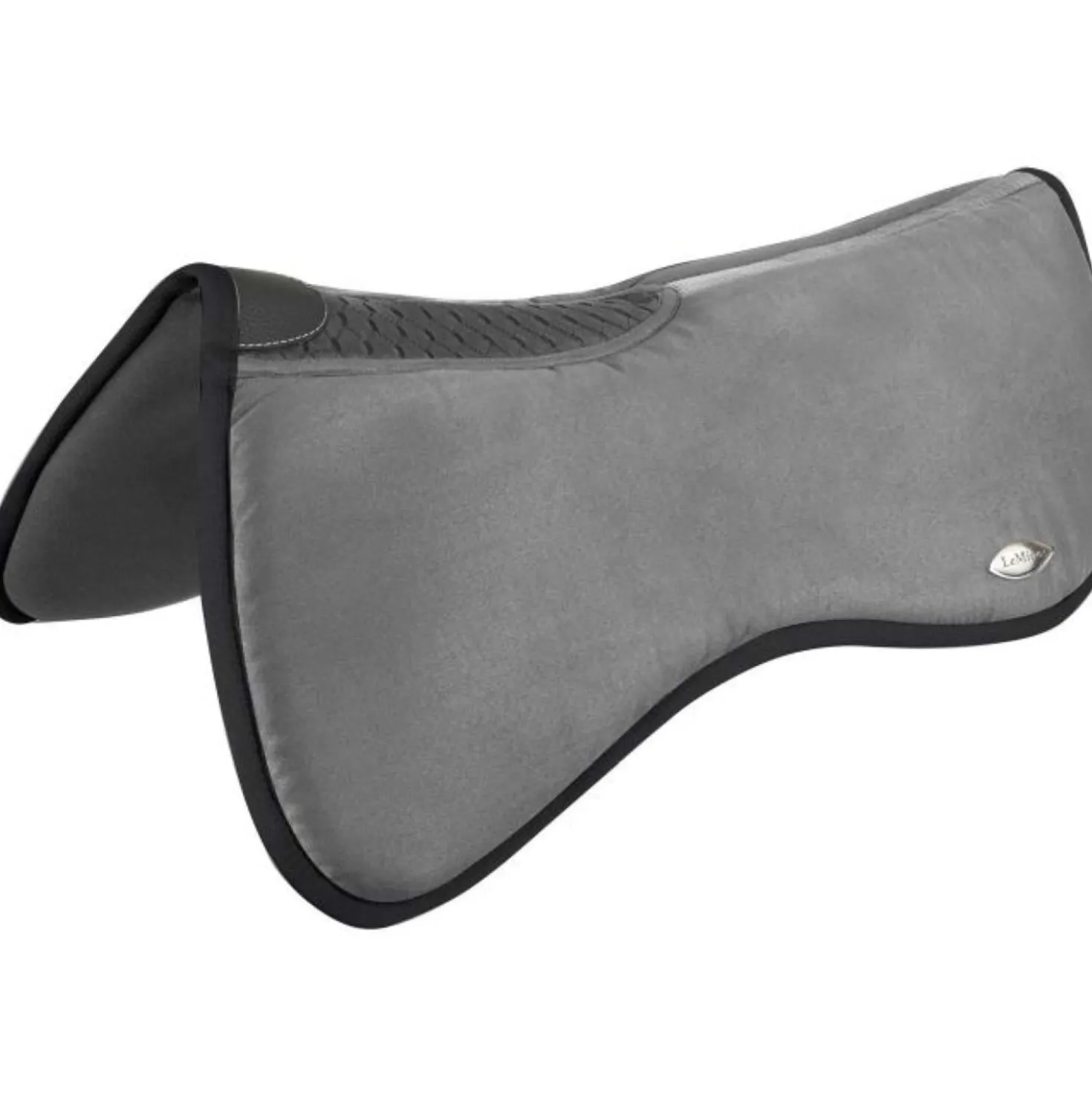 LeMieux Zadelonderlegger Wither Relief Memory Foam Half Grijs