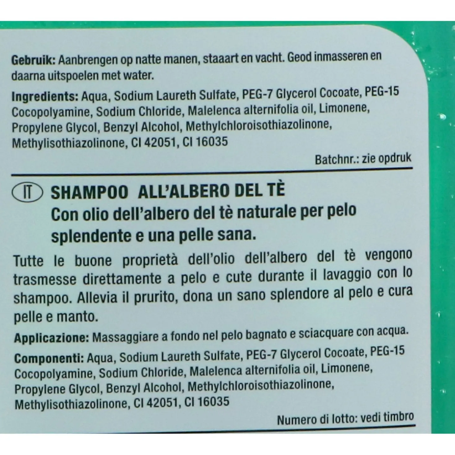 Leovet Theeboom shampoo