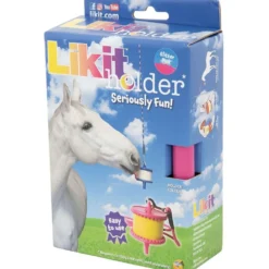 Likit Houder met Touw voor Steen Glitter Pink