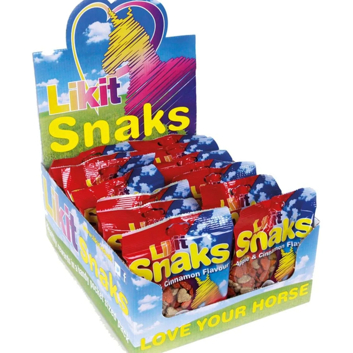 Likit Paarden Snoepjes Snaks Appel/Kaneel
