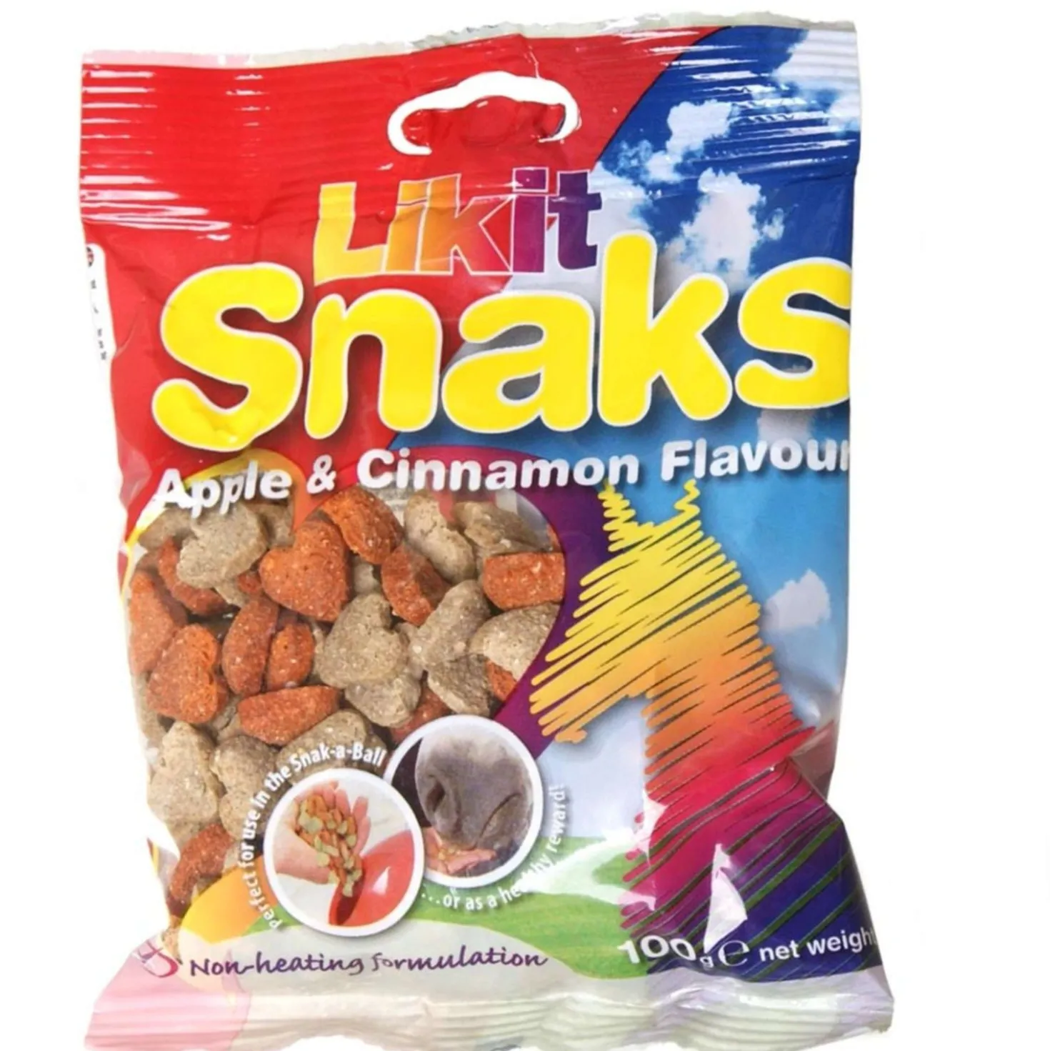 Likit Paarden Snoepjes Snaks Appel/Kaneel