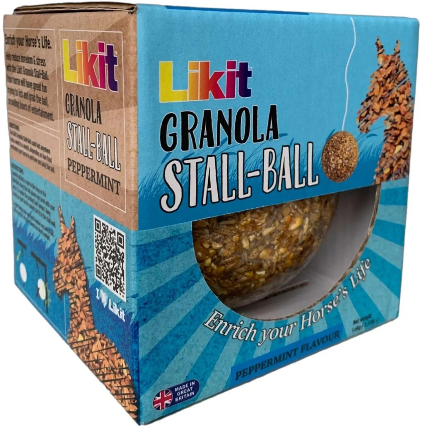 Likit Stalbal Granola Pepermunt
