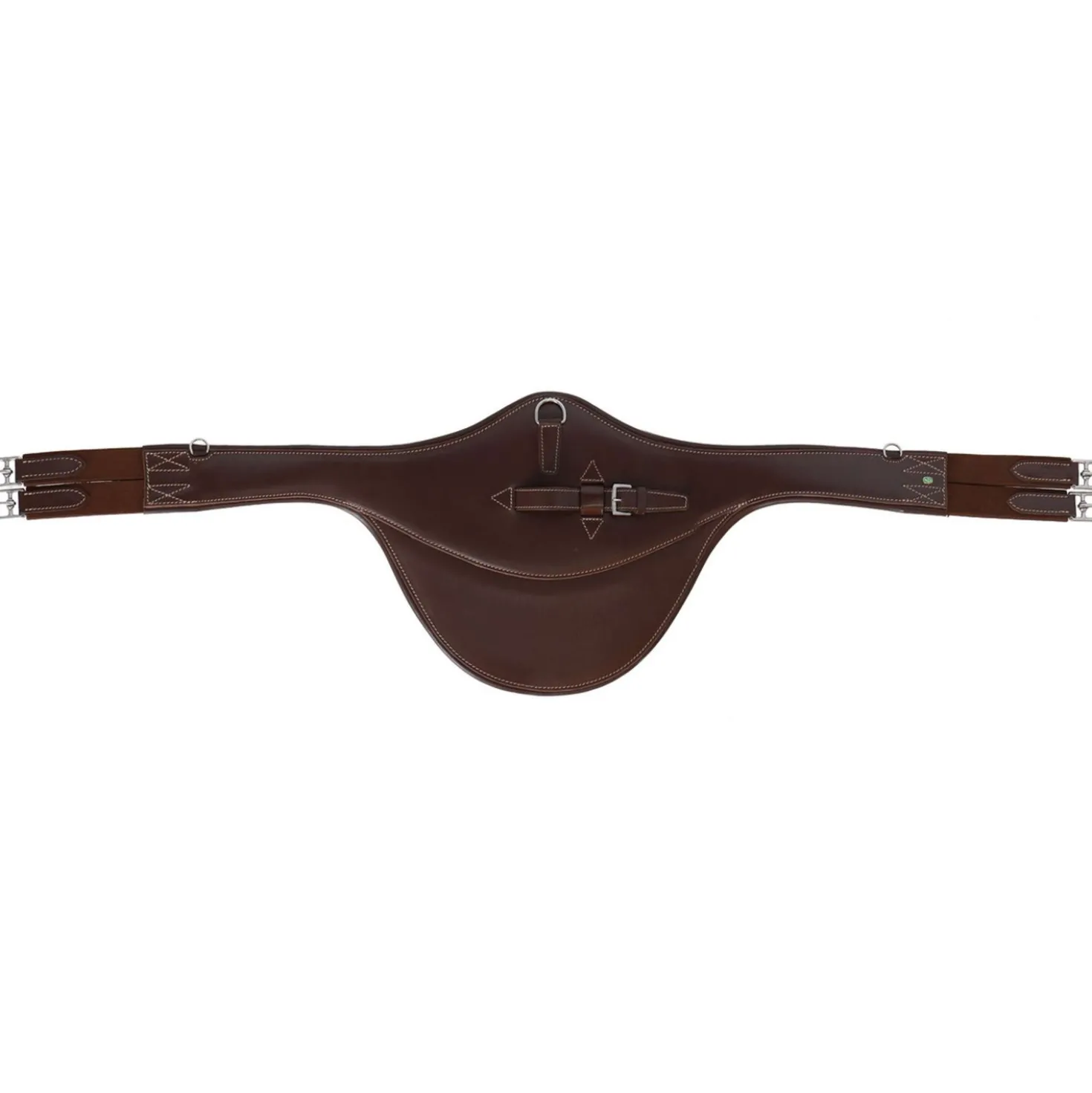 LJ-Leathers Singel Leder Buikflap Licht Bruin