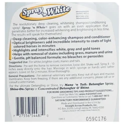 Mane 'n Tail Spray 'n White