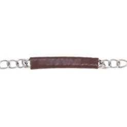 Metalab Kinketting met Leer Havana