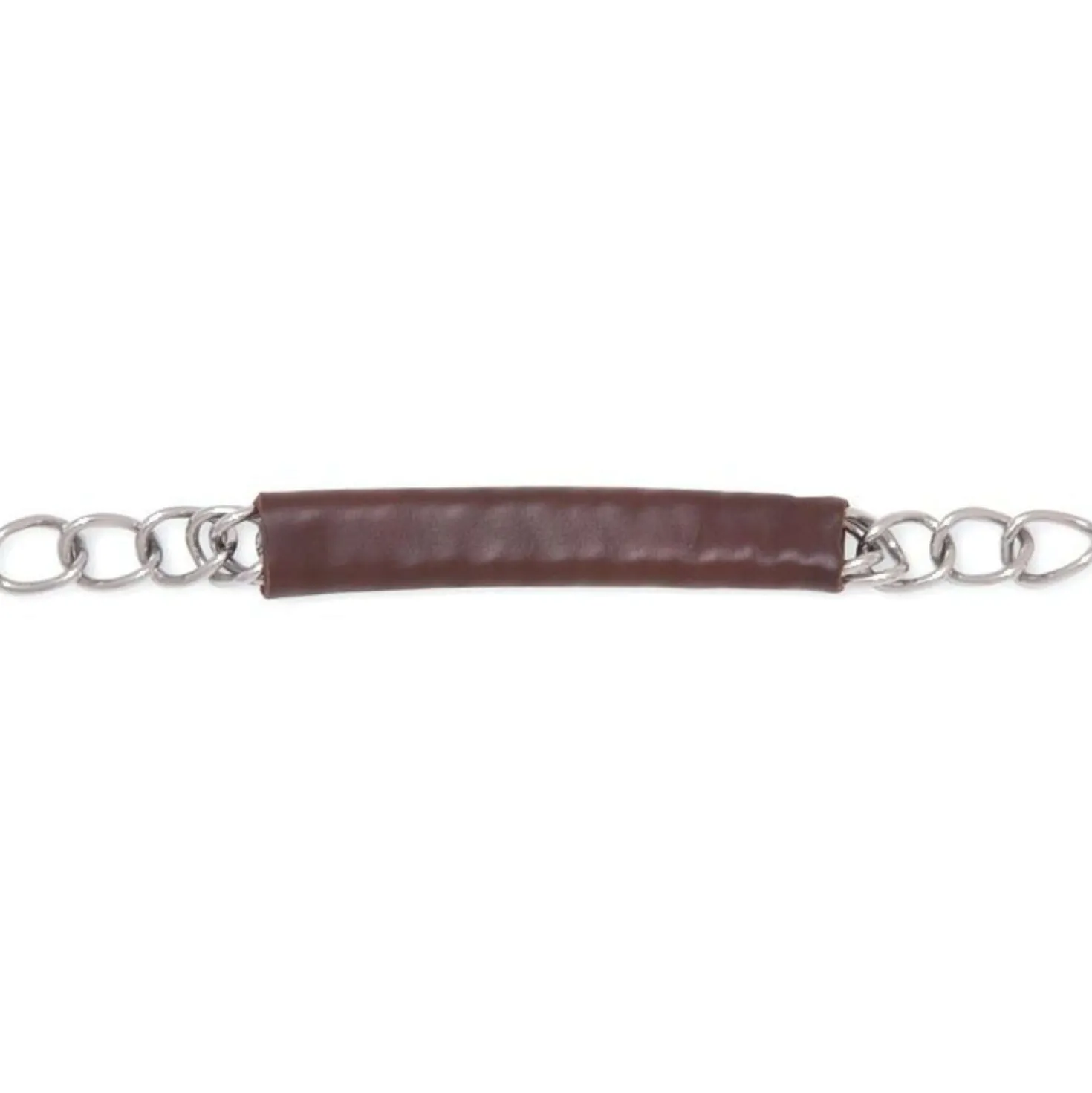 Metalab Kinketting met Leer Havana