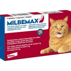 Milbemax Ontwormingstablet Kat 2-12kg
