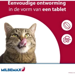 Milbemax Ontwormingstabletten Kitten/kat Klein
