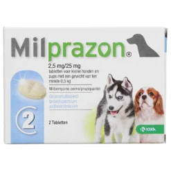 Milprazon Ontwormingsmiddel Hond 2,5mg