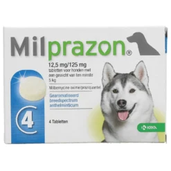 Milprazon Ontwormingsmiddel Hond 12,5mg