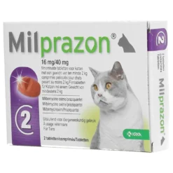 Milprazon Ontwormingsmiddel Kat 16mg