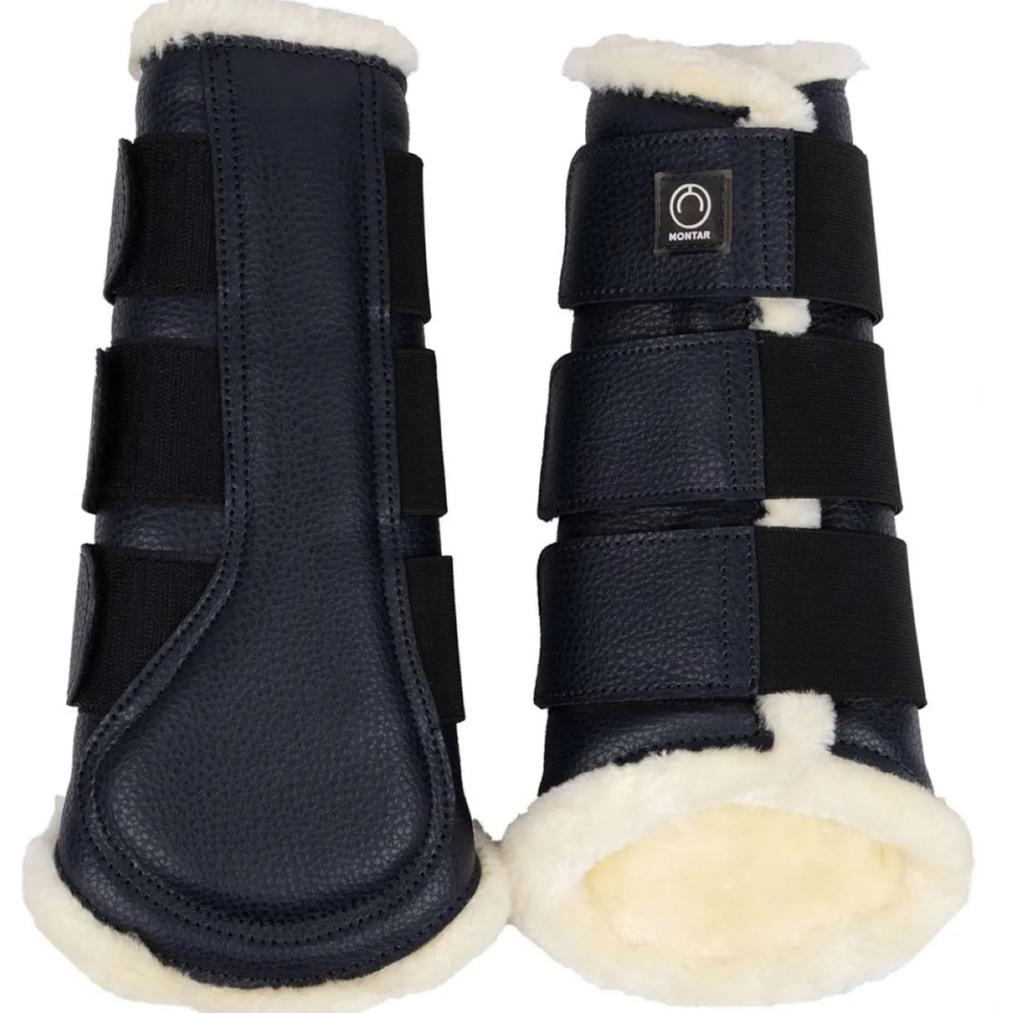 Montar Beenbeschermers Tech Leer Navy
