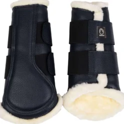 Montar Beenbeschermers Tech Leer Navy