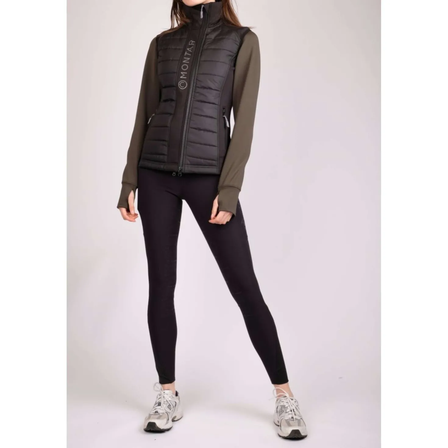 Montar Bodywarmer Emma Quilt Junior Zwart