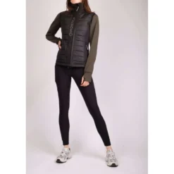 Montar Bodywarmer Emma Quilt Junior Zwart