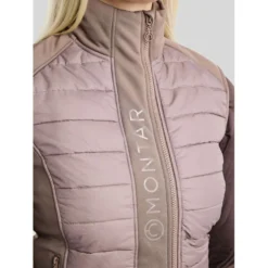 Montar Bodywarmer Emma Quilt Nougat Brown