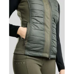 Montar Bodywarmer Emma Quilt Forest Green