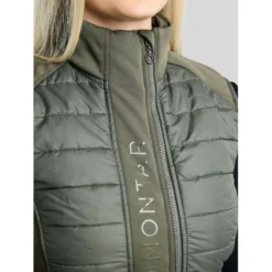 Montar Bodywarmer Emma Quilt Forest Green