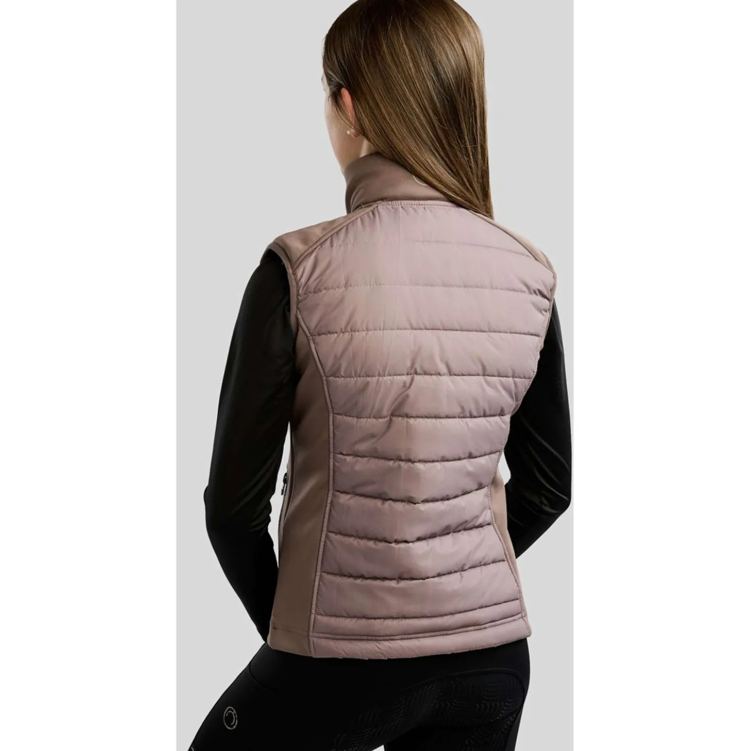 Montar Bodywarmer Emma Quilt Kids Nougat Brown