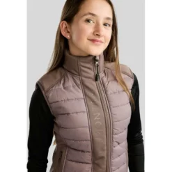 Montar Bodywarmer Emma Quilt Kids Nougat Brown