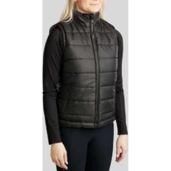 Montar Bodywarmer MoCheri Reversible Black Peony