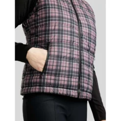 Montar Bodywarmer MoCheri Reversible Black Peony