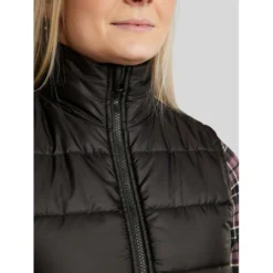 Montar Bodywarmer MoCheri Reversible Black Peony