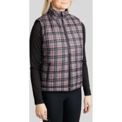 Montar Bodywarmer MoCheri Reversible Black Peony