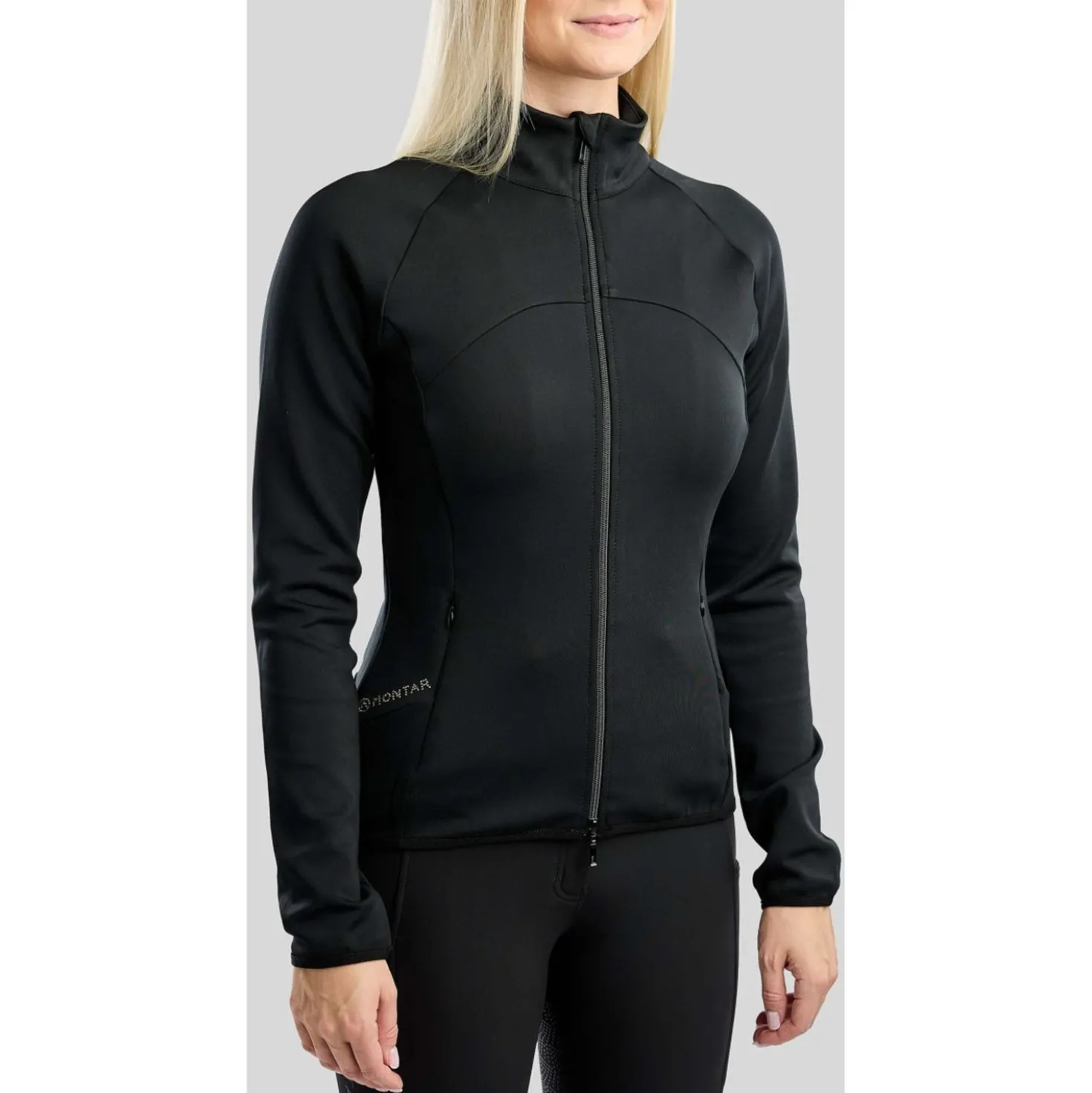 Montar Jack MoEverline Golden Quartz Crystals High Collar Zwart