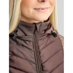 Montar Jack MoEverline Hybrid Detachable Hood Golden Quartz Crystals Black Peony