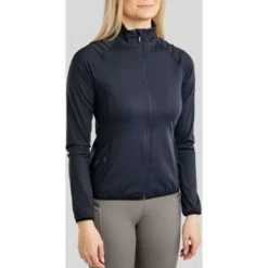 Montar Jack MoPearl Pintuck Gun Metal Crystals Navy