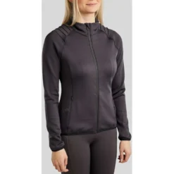 Montar Jack MoPearl Pintuck Gun Metal Crystals Slate Grey