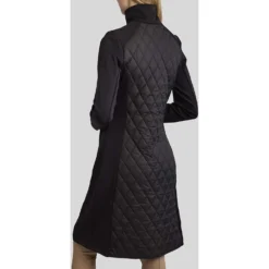 Montar Jack MoQuinn Quilted Long Zwart