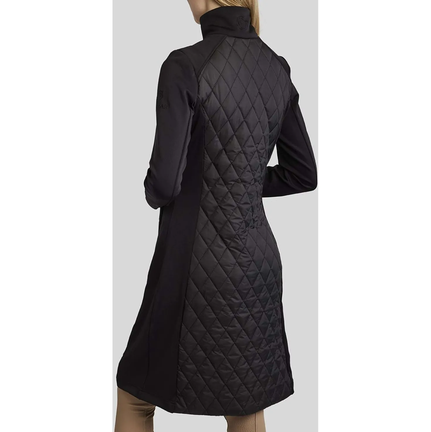 Montar Jack MoQuinn Quilted Long Zwart