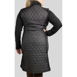 Montar Jack MoQuinn Quilted Long Zwart