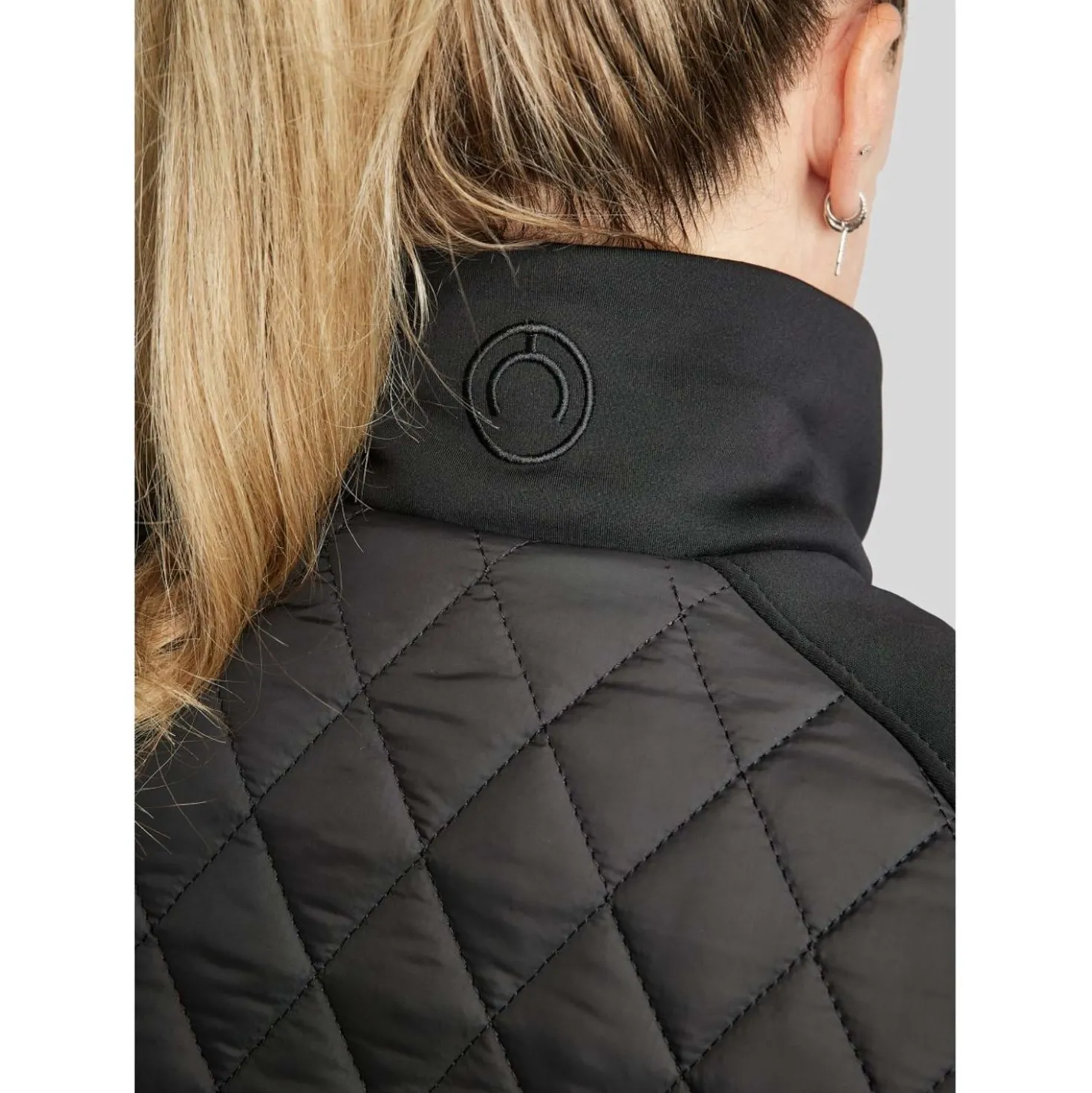 Montar Jack MoQuinn Quilted Long Zwart
